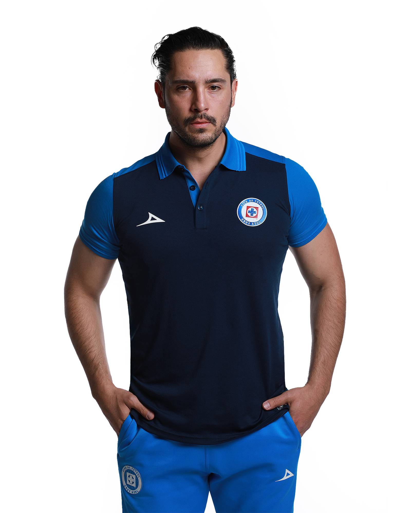 PLAYERA TIPO POLO HOMBRE 21407