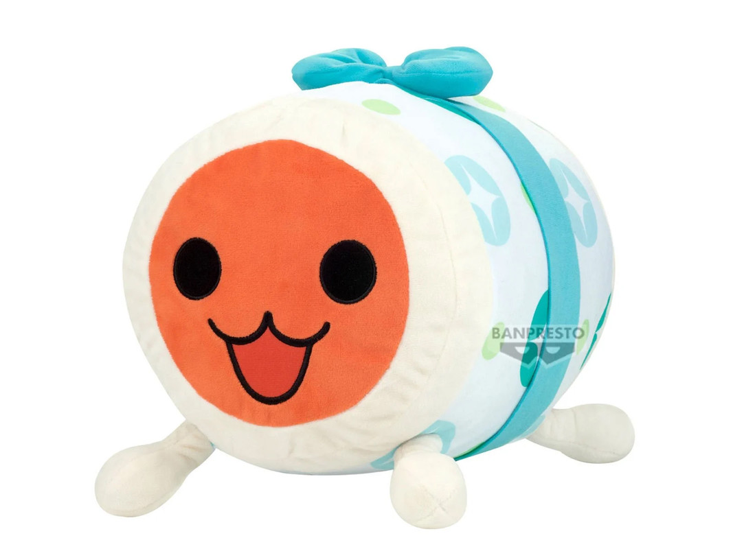 Banpresto Peluche Gigante WADA Katsu Taiko No Tatsujin – 30 Cm, Morbido E Collezionabile, Licenza Ufficiale