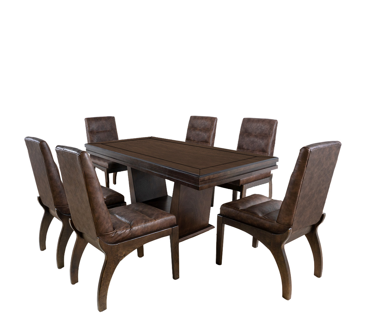 Comedor 6 Sillas Sheyla Caboa - Kessa.