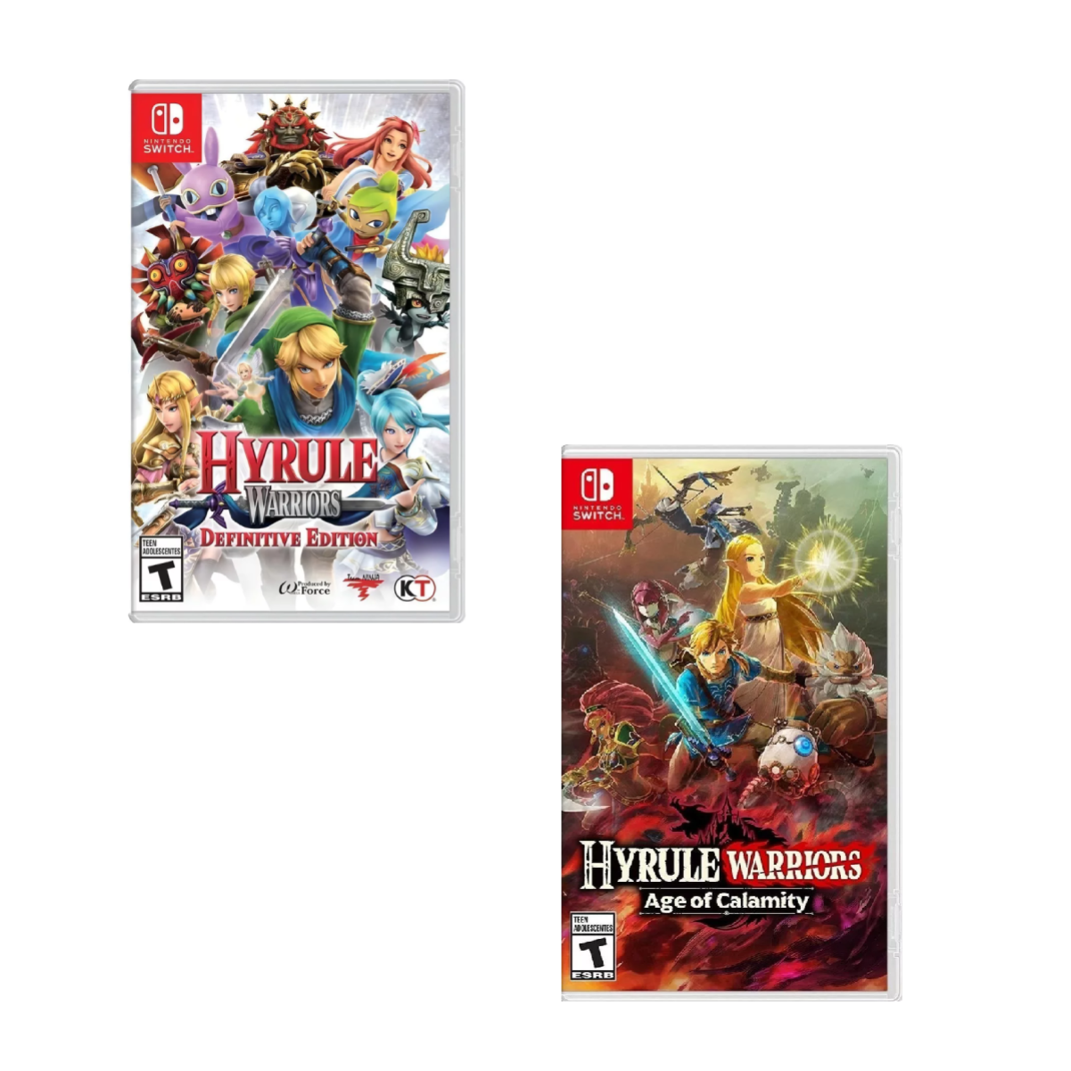 Nintendo Switch Juego Hyrule Warriors Definitive Edition + Nintendo Switch Juego Hyrule Warriors: Age of Calamity