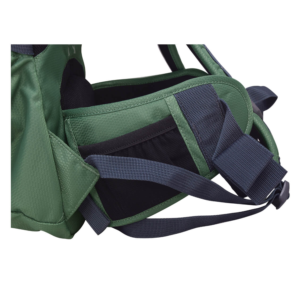 Mochila para media montaña THAPA 30 L, semi-impermeable, B1780491, verde con gris