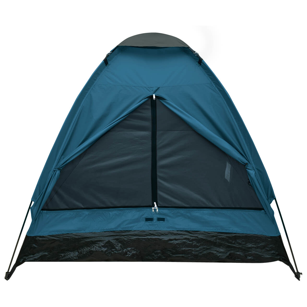 Casa de campaña MONODOME para 2 personas, semi-impermeable, T1782676,  azul con toldo gris