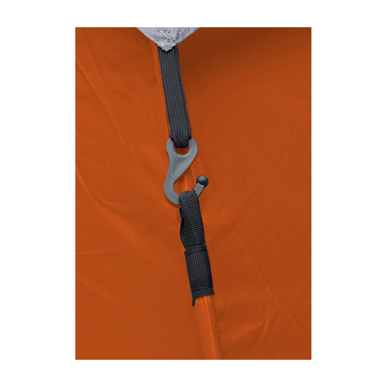 Casa de campaña MONODOME para 2 personas, semi-impermeable, T1780883, naranja