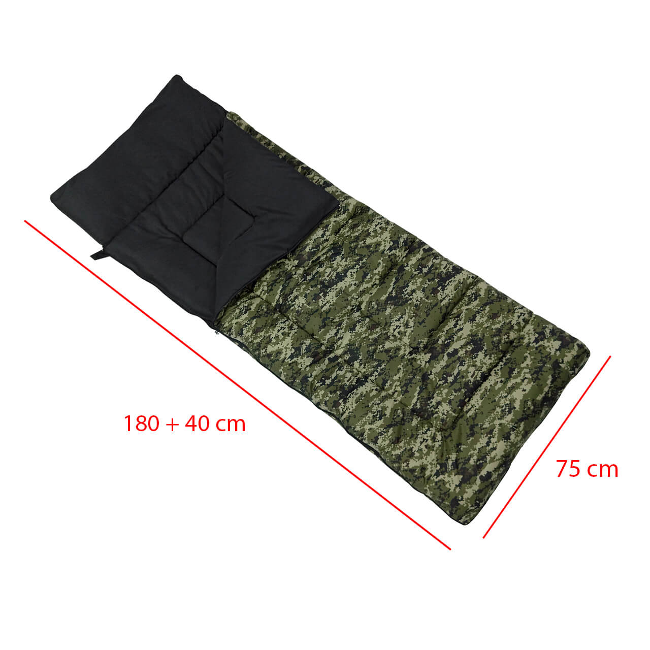 Bolsa para dormir PILOT 350, -5°C, SB1781389, camuflaje