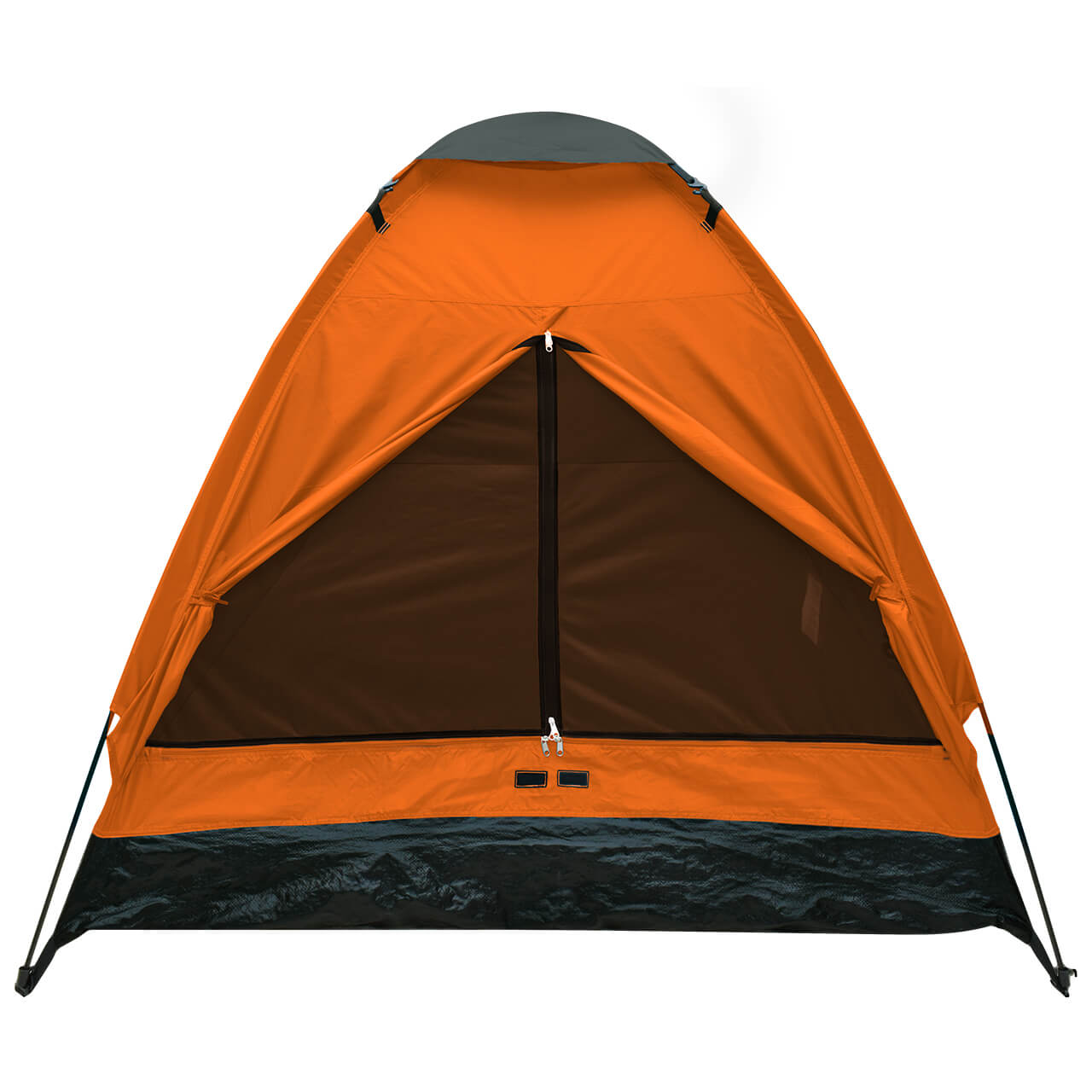 Casa de campaña MONODOME para 2 personas, semi-impermeable, T1780883, naranja