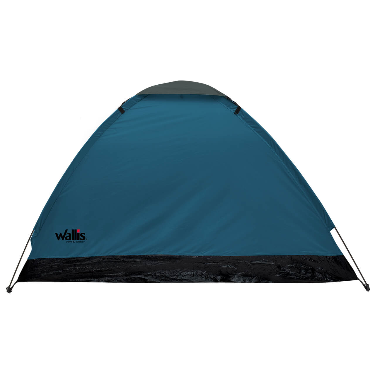 Casa de campaña MONODOME para 2 personas, semi-impermeable, T1782676,  azul con toldo gris