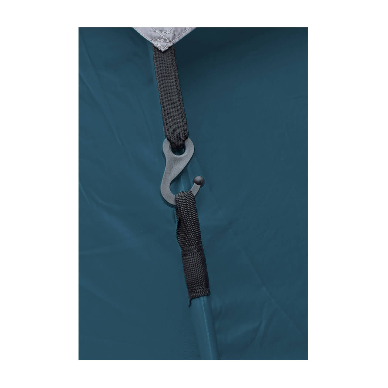 Casa de campaña MONODOME para 2 personas, semi-impermeable, T1782676,  azul con toldo gris