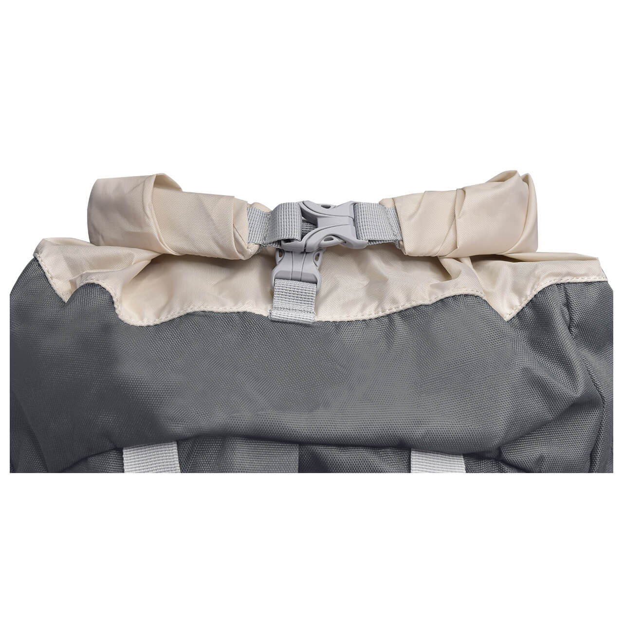 Mochila para alta montaña KALA PATHAR 75 L, semi-impermeable, B1780390, negro con gris