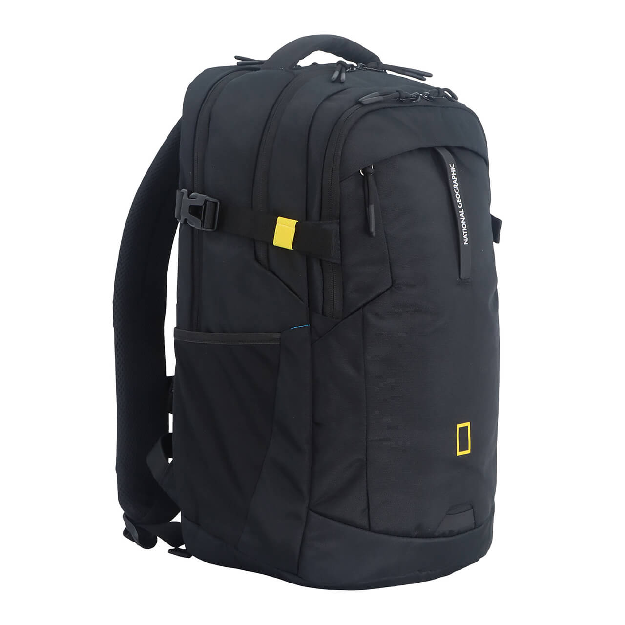 Mochila Nat Geo, ALL ROUNDER 27 L, N27905.06, con sistema de bloqueo para TC/TD RFID, negro