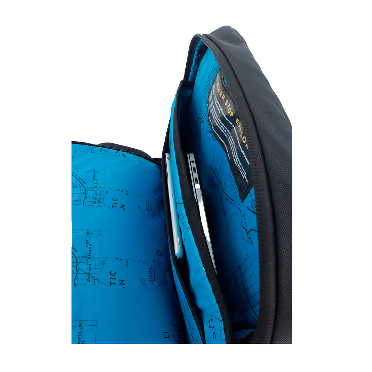 Mochila Nat Geo, ALL ROUNDER 27 L, N27905.06, con sistema de bloqueo para TC/TD RFID, negro