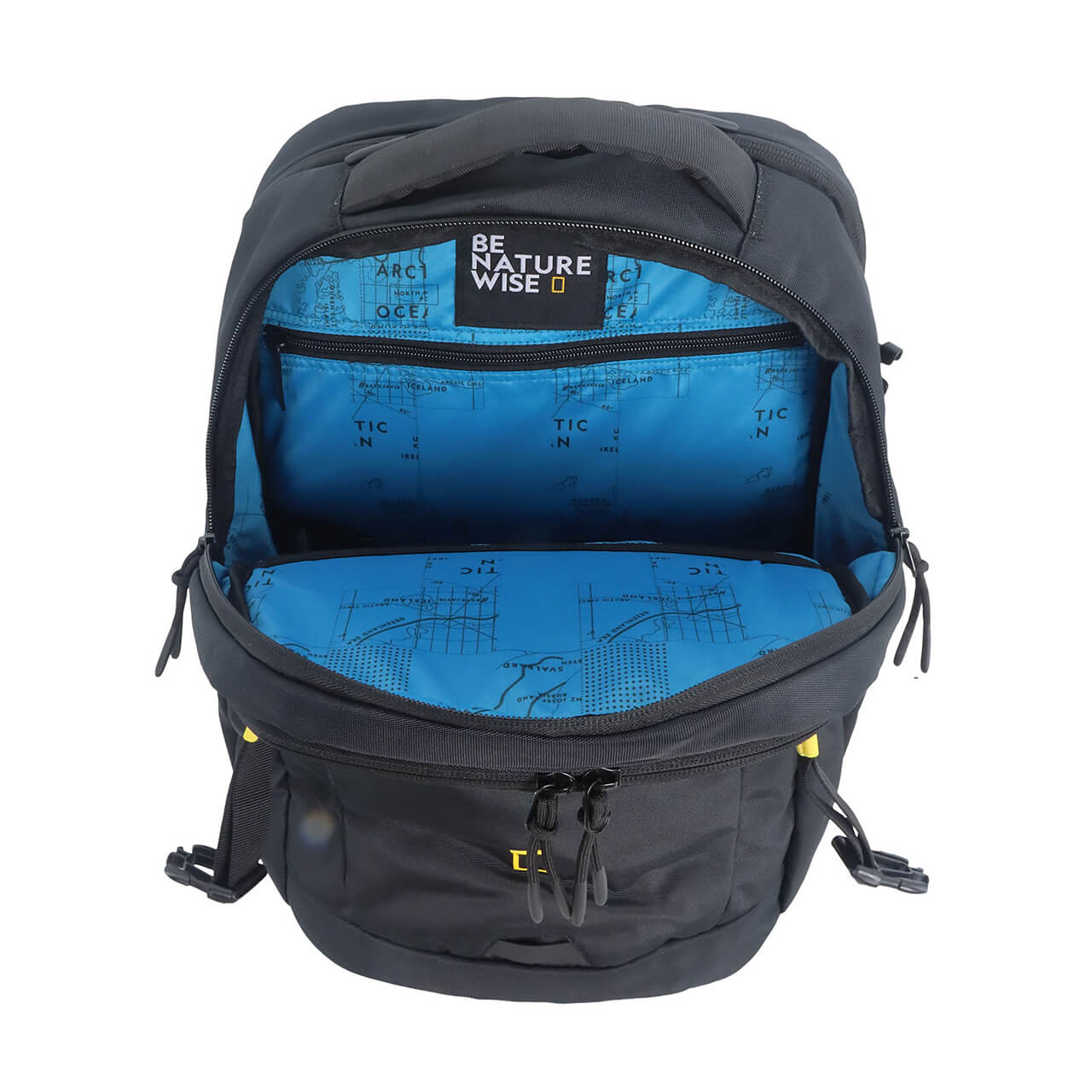 Mochila Nat Geo, ALL ROUNDER 27 L, N27905.06, con sistema de bloqueo para TC/TD RFID, negro