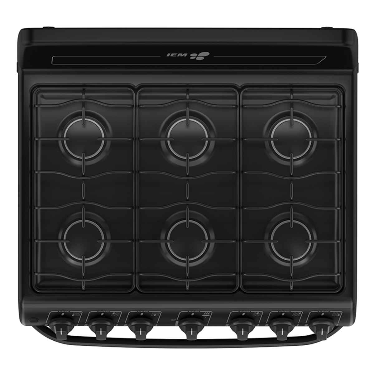 ESTUFA DE PISO IEM EI3032BAPN1 76CM 30" NEGRA ORTY.