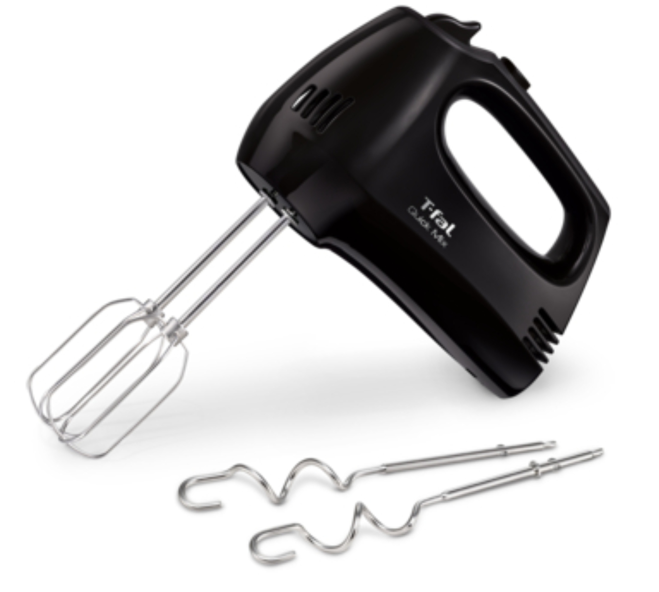 Batidora Manual T-Fal HT3108MXLPFC Quick Mix 5 Vel / 300W Negra ORTY1