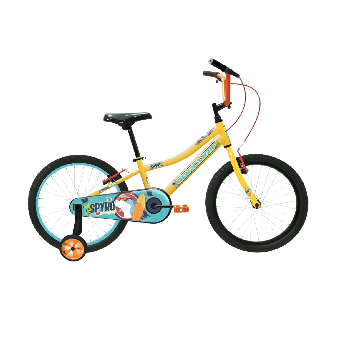 Bicicleta Infantil Mercurio Spyro R16 1V Amarillo ENDY11