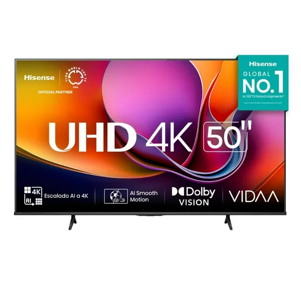 Televisor Hisense 50A65NV 4K Vidaa 50 pulgadas 