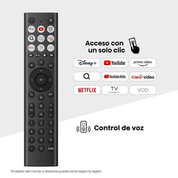 Televisor Hisense 50A65NV 4K Vidaa 50 pulgadas 