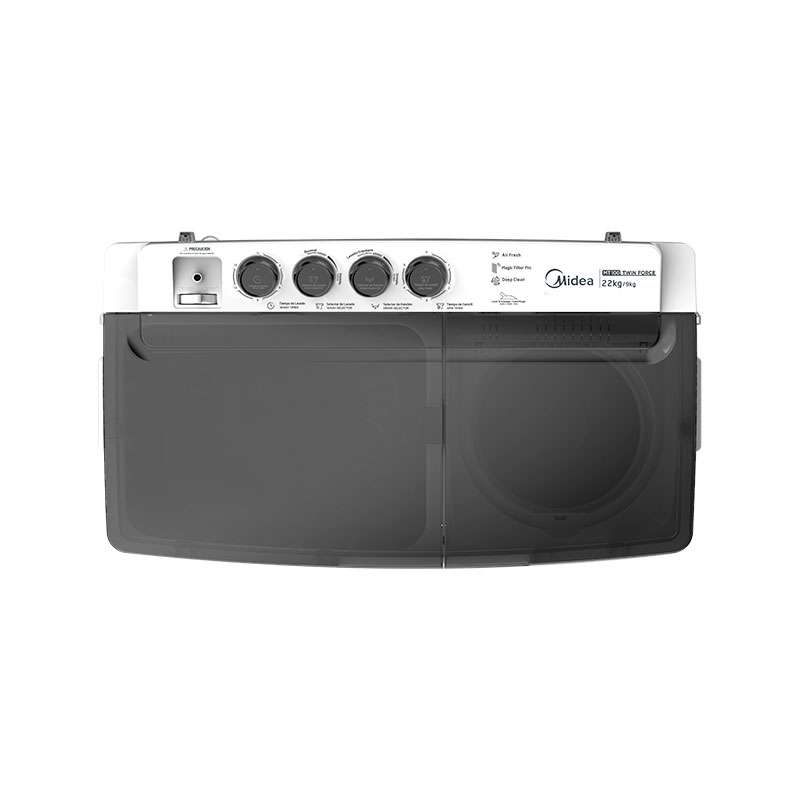 Lavadora Midea MT100W170/W-MX 2 Tinas 17 kg 