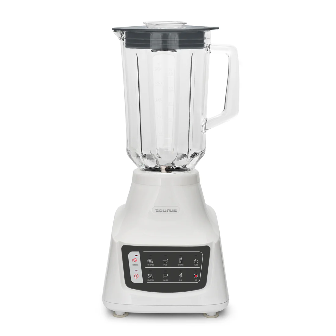 Licuadora Taurus Potenza Comfort Vaso de Vidrio Blanco