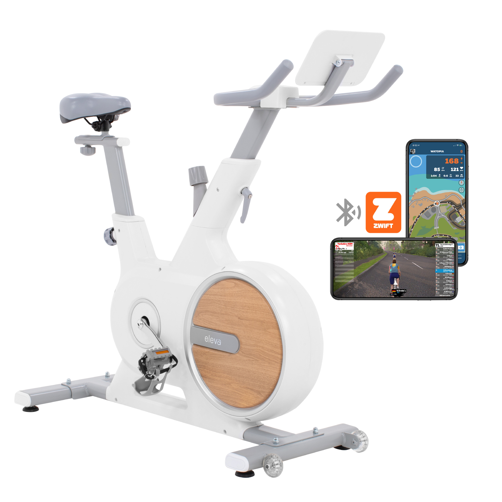 Bicicleta Fija Eleva Spinning Estatica Para Hacer Ejercicio