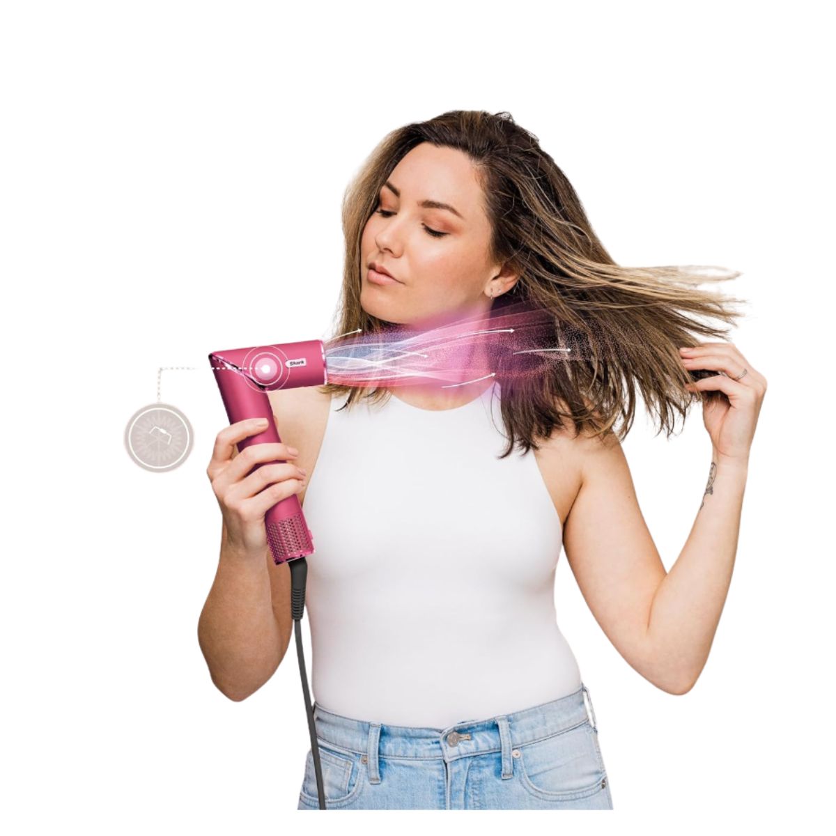 Multiestilizador FlexStyle  6 Pzs Rosa Shark HD442BP​