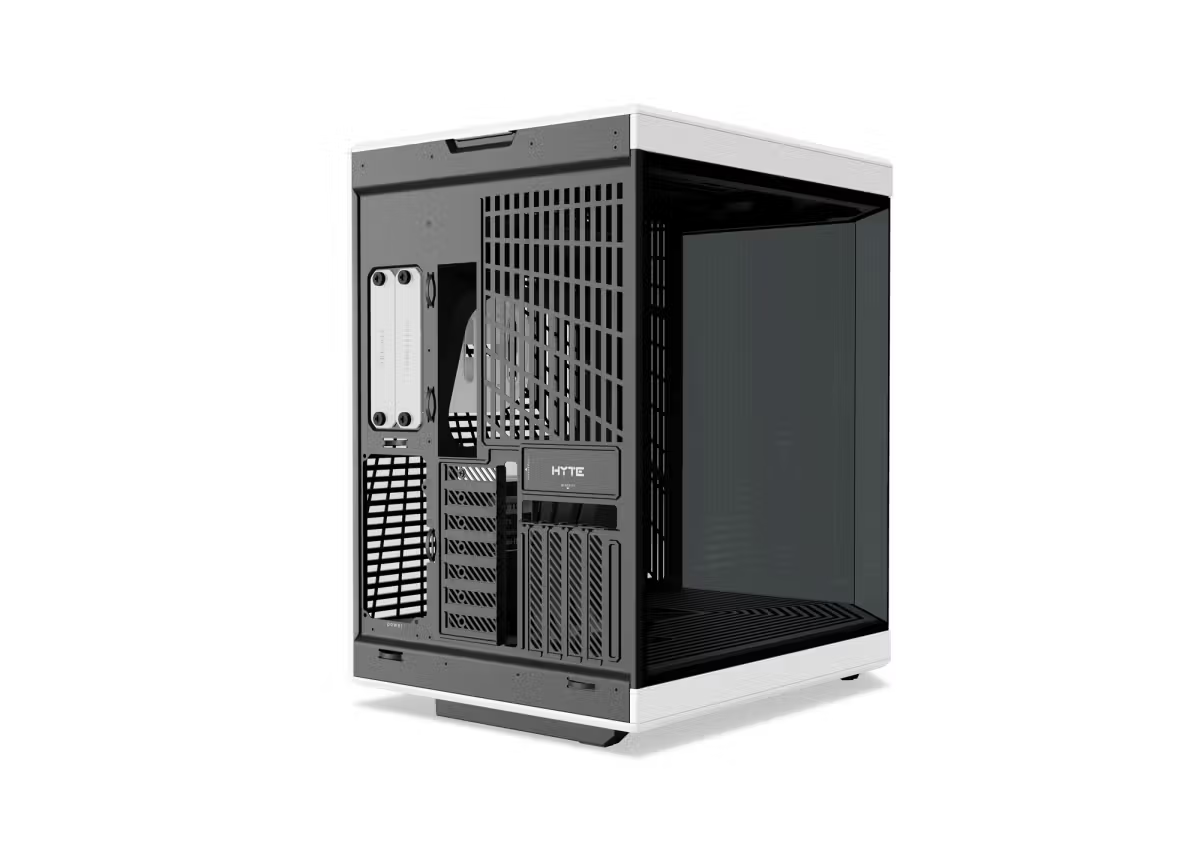  GABINETE HYTE Y70 EATX S/FUENTE CRISTAL NEGRO/BLANCO CS-HYTE-Y70-BW