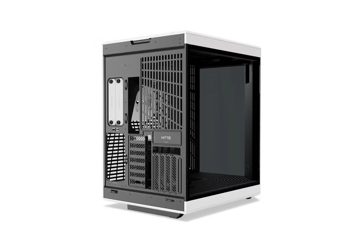  GABINETE HYTE Y70 TOUCH INFINITE EATX S/FUENTE CRISTAL NEGRO/BLANCO CS-HYTE-Y70TTI-WB