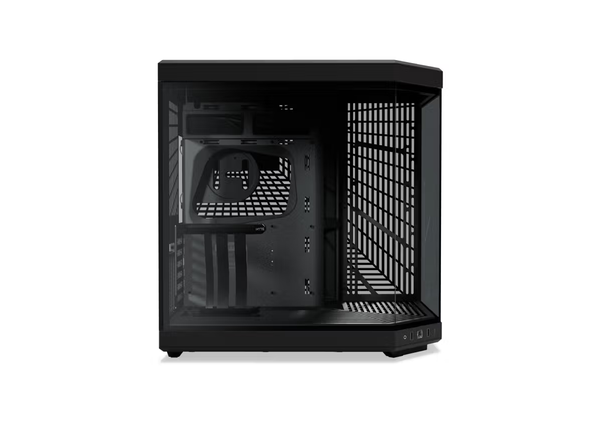  GABINETE HYTE Y70 EATX S/FUENTE CRISTAL NEGRO CS-HYTE-Y70-B
