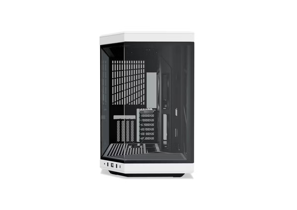  GABINETE HYTE Y70 EATX S/FUENTE CRISTAL NEGRO/BLANCO CS-HYTE-Y70-BW