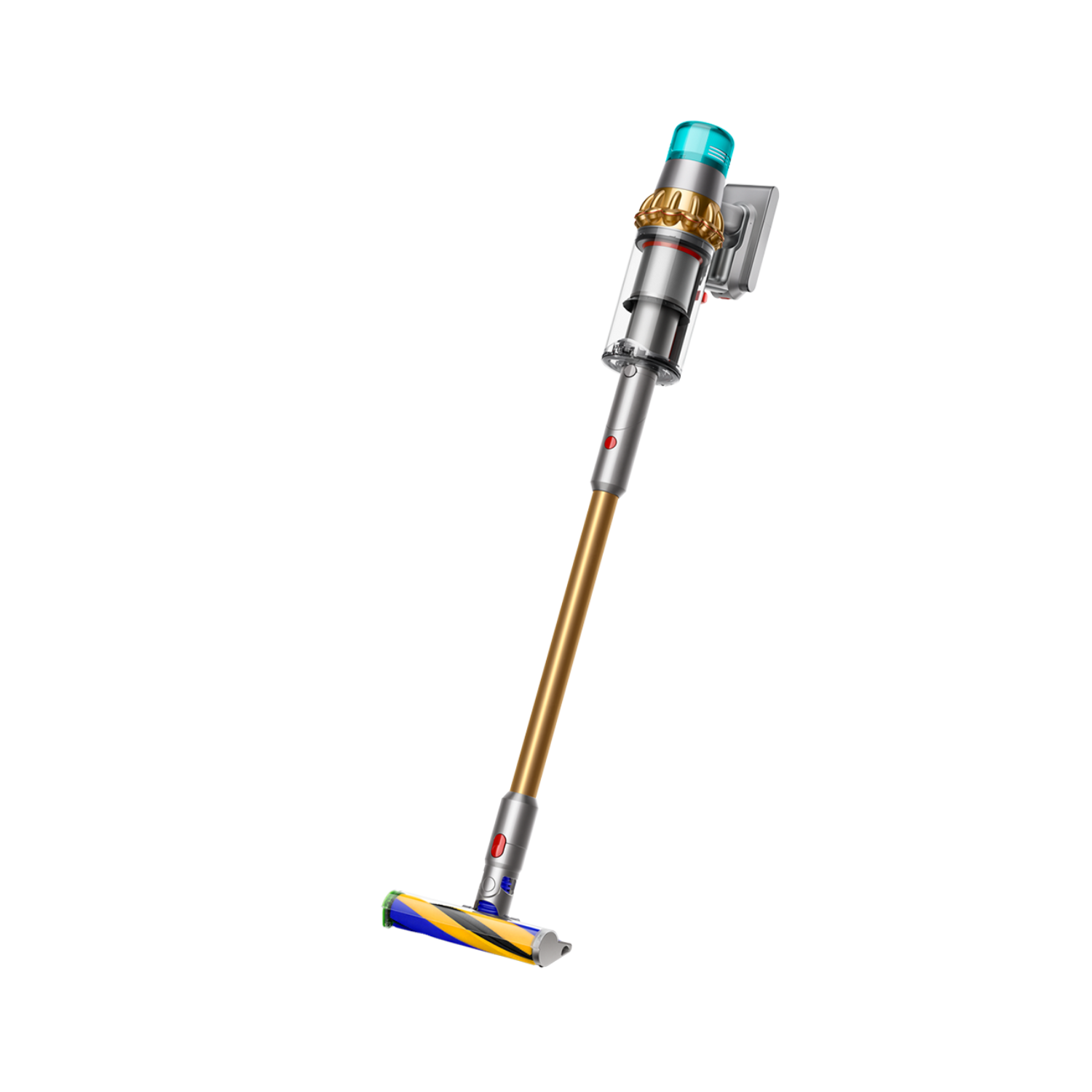Aspiradora Inalámbrica Dyson V15 Detect Pro Color Amarillo y Níquel