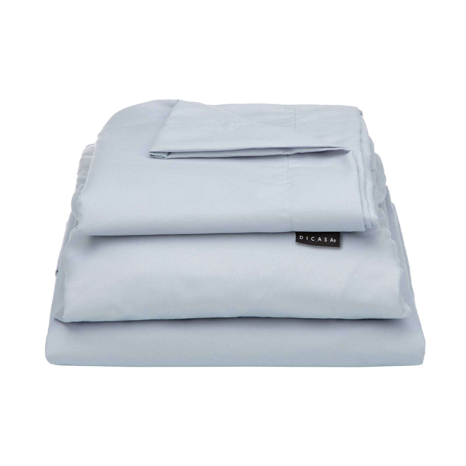 Edredon King Size Dicasa Homy Azul Marino con Sábanas Softy Platino