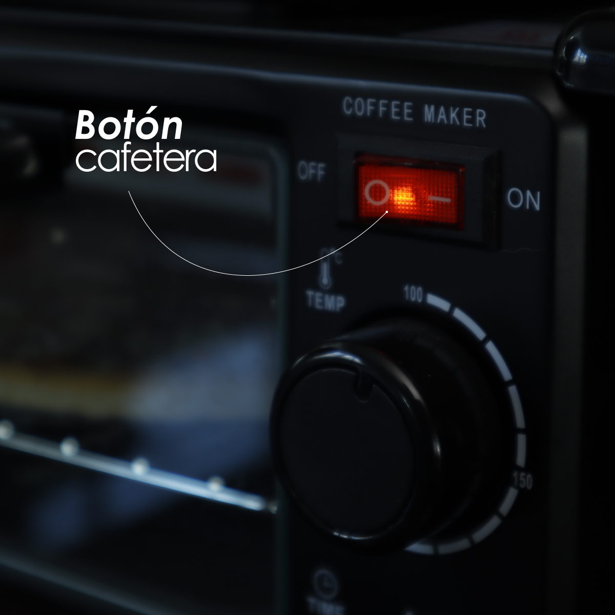 Ilios Innova | Horno 3 En 1 Maquina De Desayuno Sarten Cafetera Mini Horno