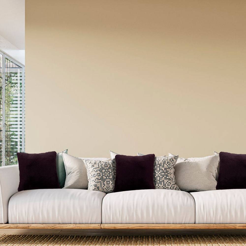 Ilios Innova | Set de 2 Fundas para Cojín Color Vino, Tela Terciopelo con Cierre Oculto. Elegantes para Sofá o Cama.