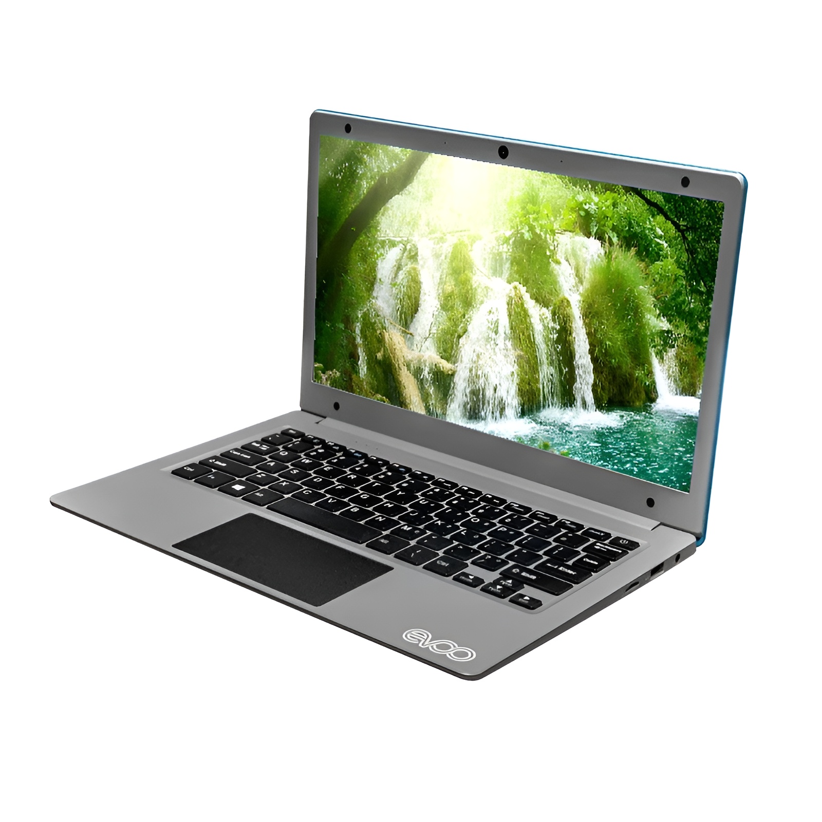 Laptop EVOO 14.1", Celeron N3350, 4GB RAM, 64GB SSD + USB 2TB, micro HDMI, lector de tarjetas, REACONDICIONADO