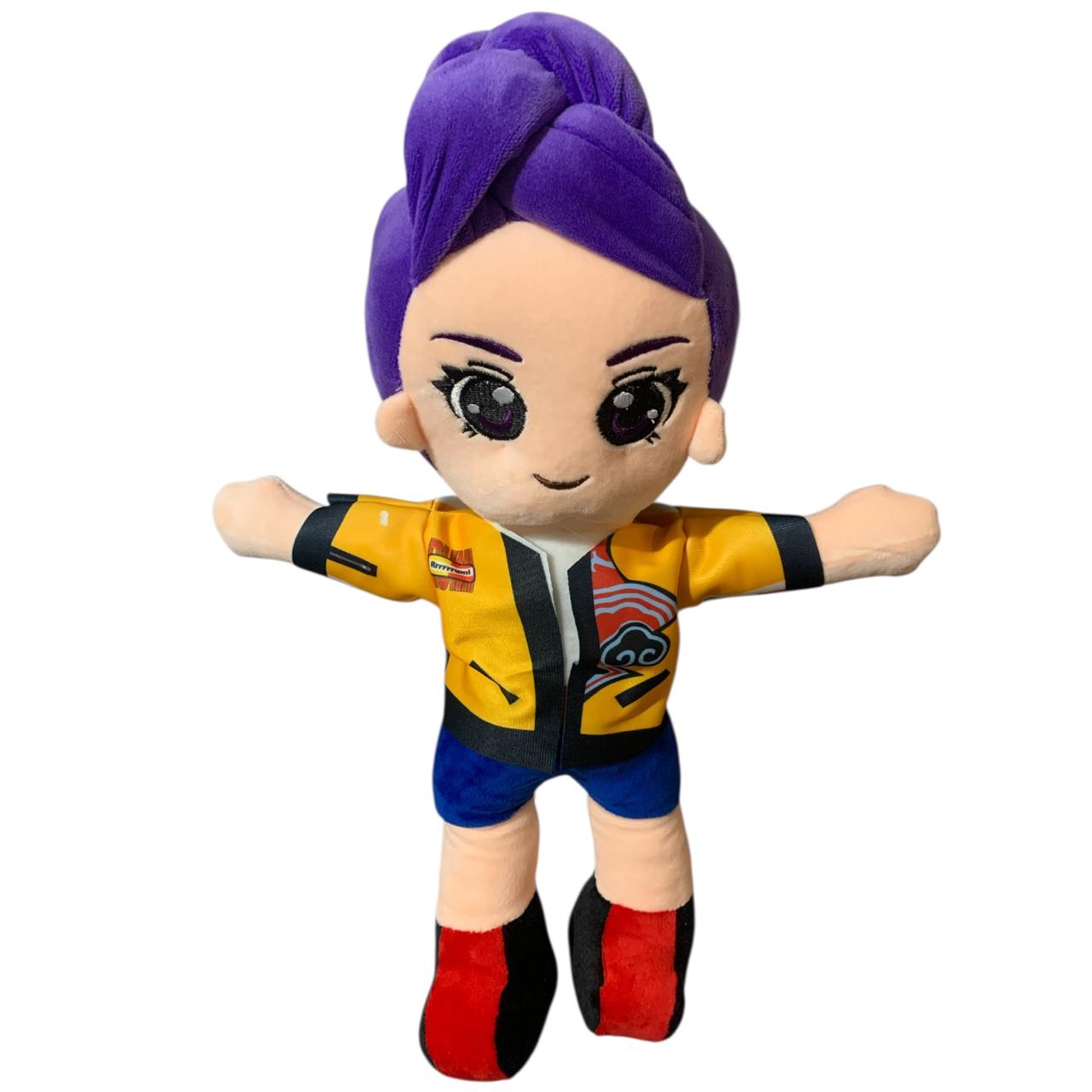 Kpop Demon Hunters Peluche Rumi Juguetes De Suave Cumpleaños Para Fans Niños Y Niñas E2