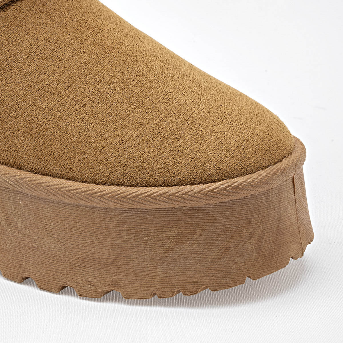 Moramora bota invernal  para mujer  camel cod 137981-E