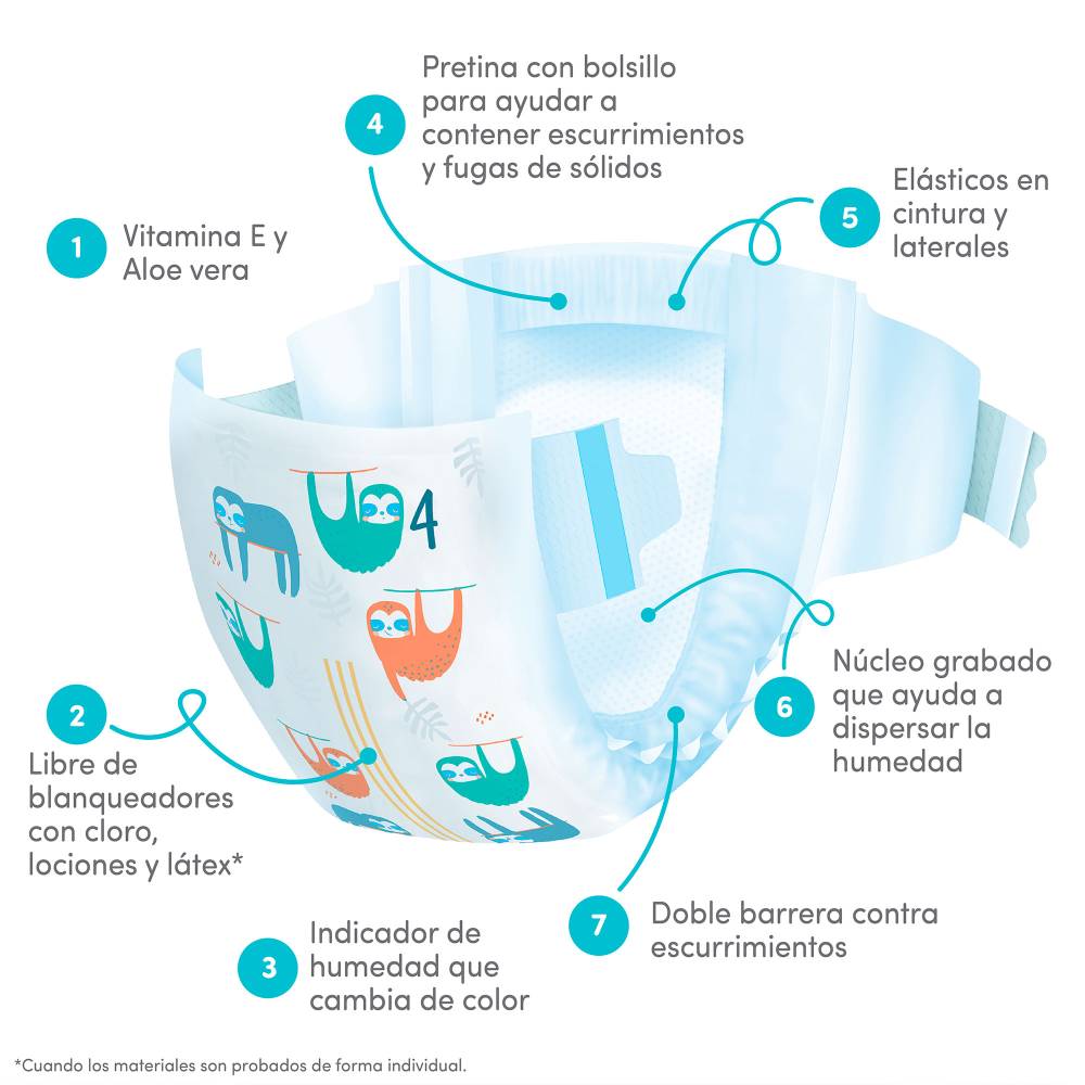 Pañales Etapa 4 Member's Mark 82 pzas