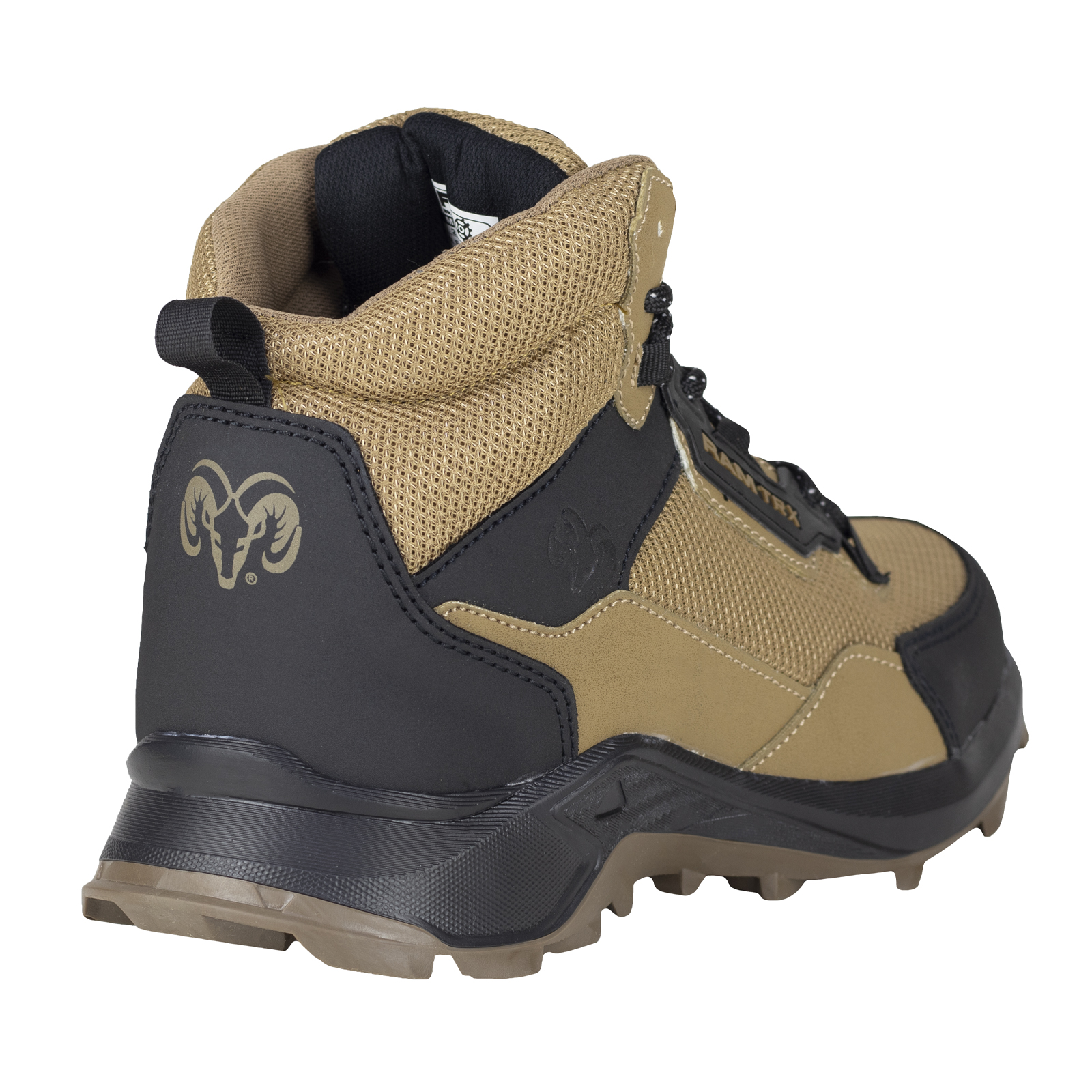 Botas Seguridad Coyote Negro New Ram Casco Acero 9486 Industrial