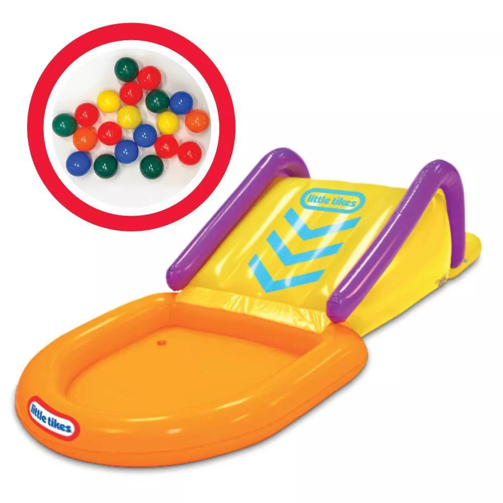 Tobogán y Piscina de Pelotas Para Niños Little Tikes Splash Down