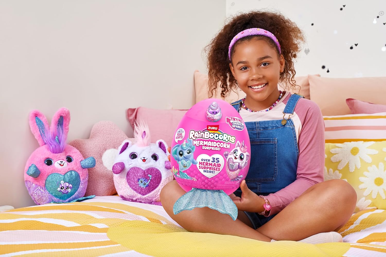 Capsulas Huevo Sorpresa Rainbocorns Mermaidcorn Gatito por Zuru