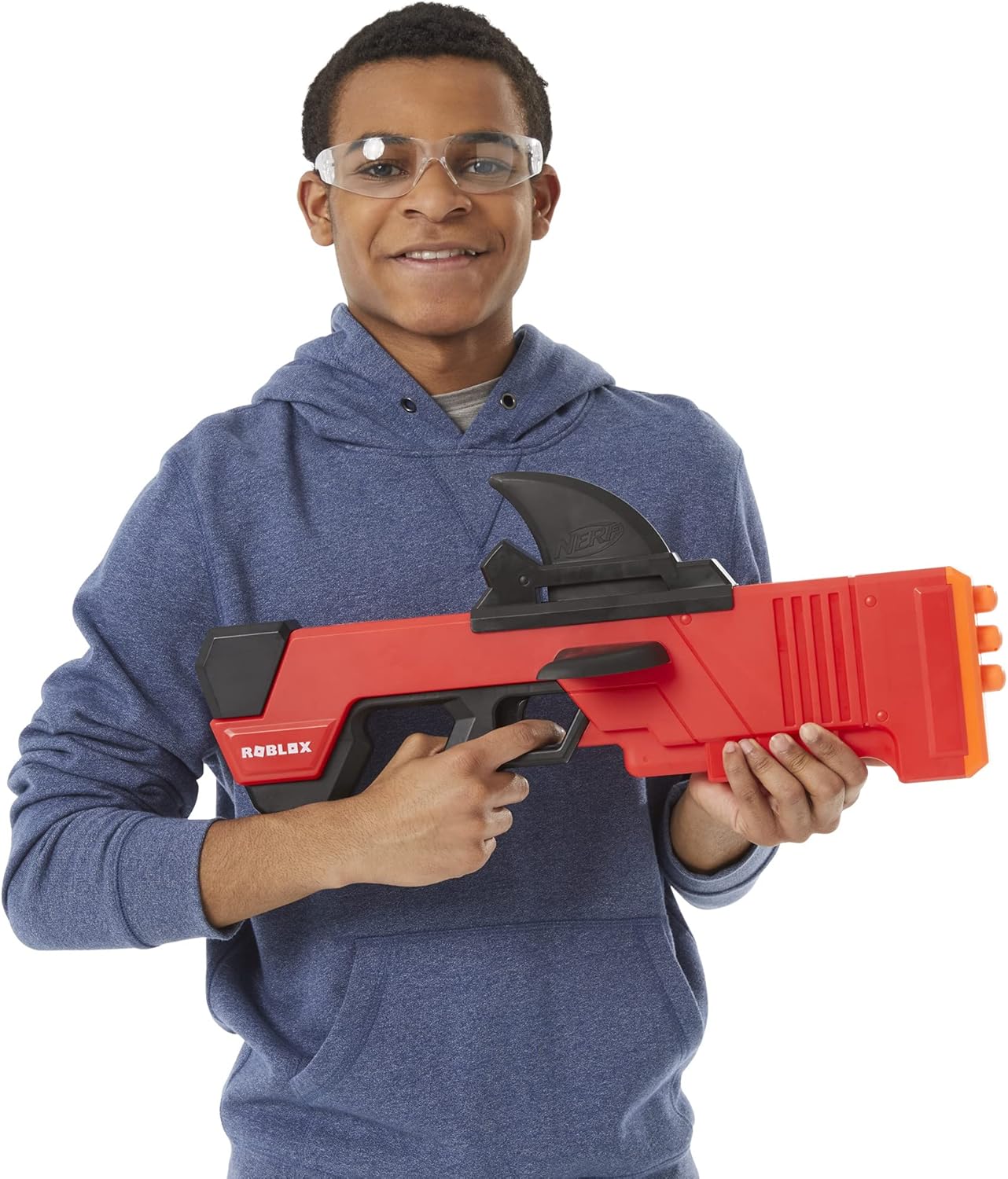 Pistola Lanzador Nerf Roblox MM2 Shark Seeker Dart Blaster 3 Mega Dardos