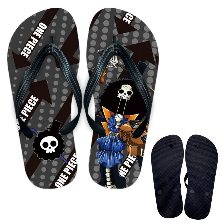 Sandalias Chanclas Playa Anime One Piece Kawaii Verano Exterior Playa ...