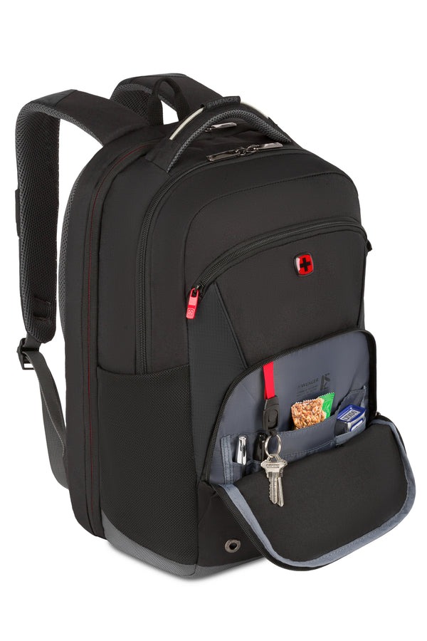 Mochila Portátil SWISSGEAR de 17 pulgadas Wenger Buffer Laptop Backpack Color Negro