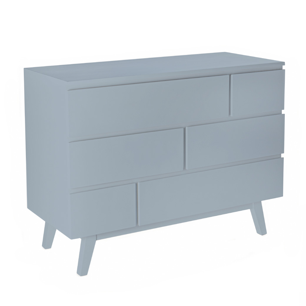 Cómoda Valencia  Infantil con 6 cajones - Disponible en 7 acabados mate