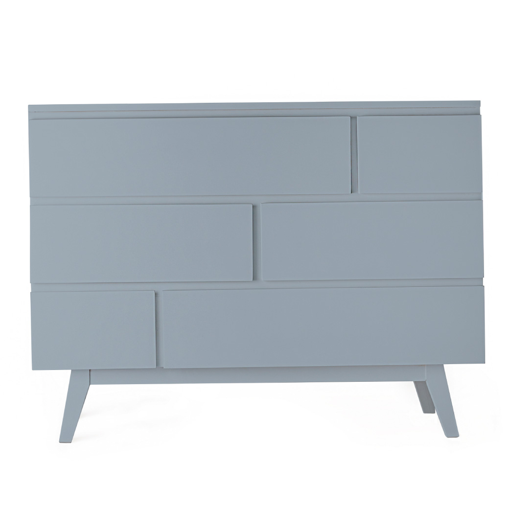 Cómoda Valencia  Infantil con 6 cajones - Disponible en 7 acabados mate