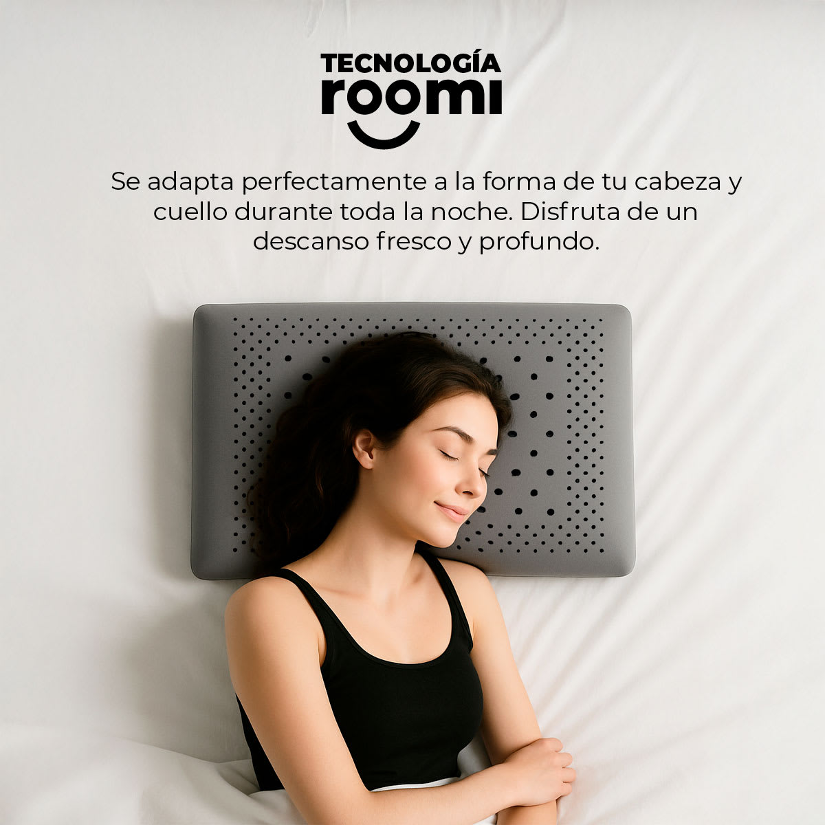 Almohada de Latex Sense Roomi Carb Bamboo