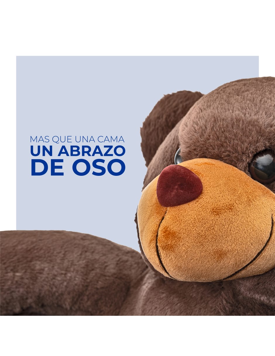 Cama Nido para Perro Spring Air - Diseño Oso de Peluche, Suave y Acogedor
