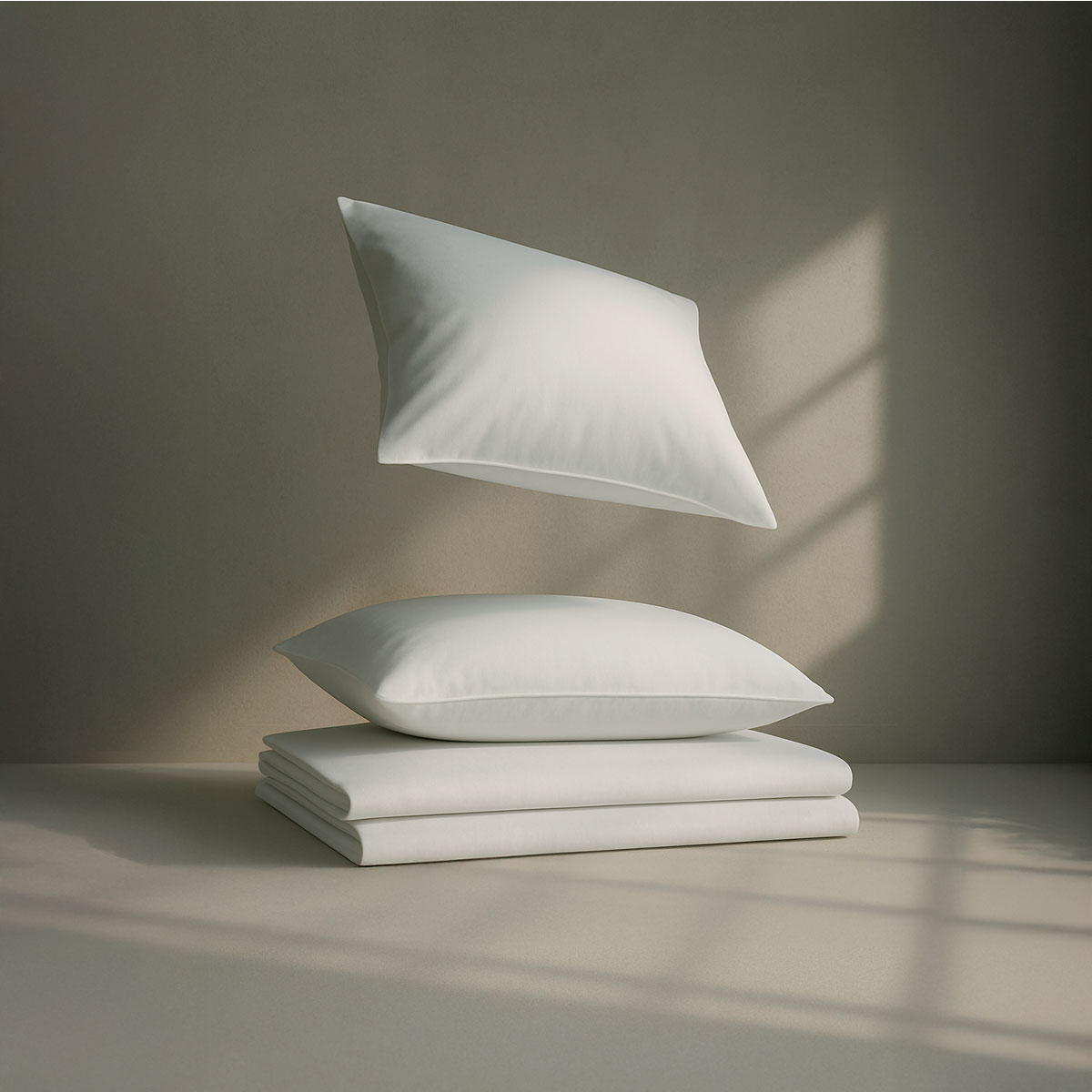 Juego de Sábanas King Size Roomi Algodón Calidad Premium Color Blanco