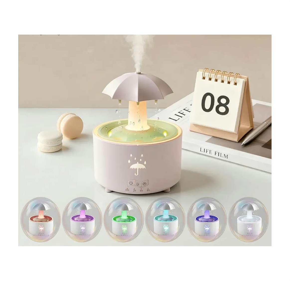 Humidificador difusor de sombrilla aromaterapia