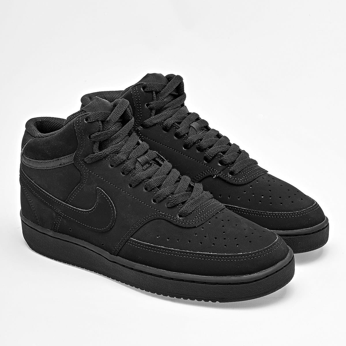 TENIS CASUAL NIKE COURT VISION MID NA CU6620 -001 NEGRO PARA HOMBRE