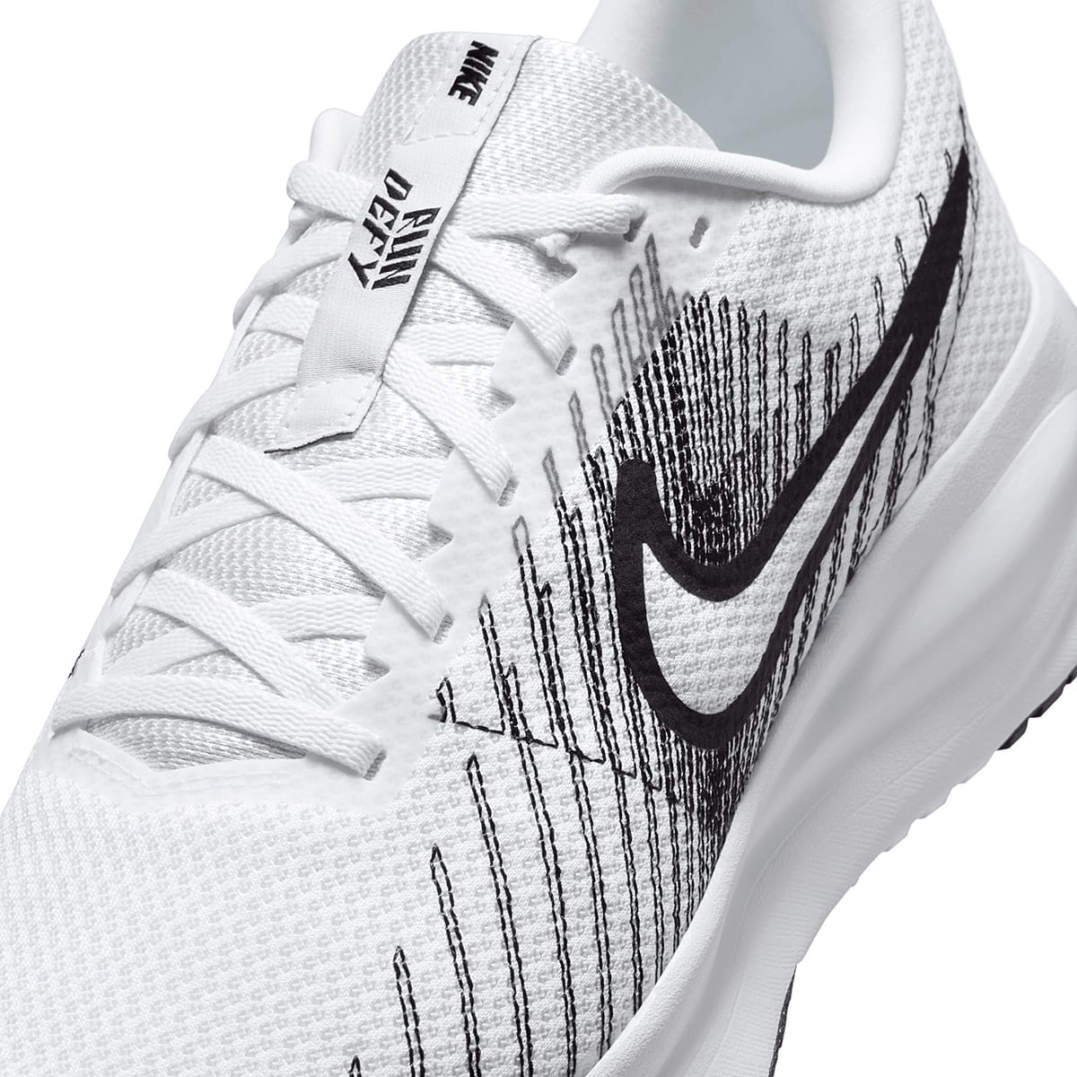 TENIS DEPORTIVO NIKE RUN DEFY HM9594-102 BLANCO-NEGRO  PARA HOMBRE 